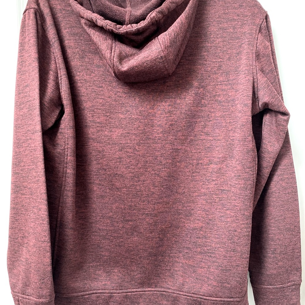 Burton full zip maroon heather with hood men’s S - Picture 5 of 5